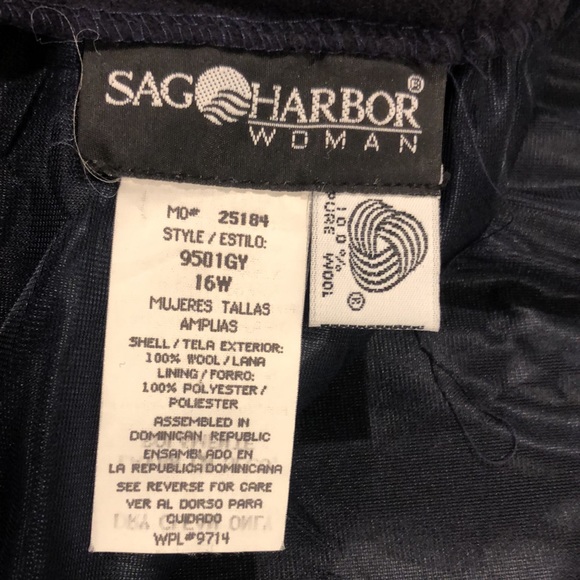 ❤️Vintage Navy wool skirt - Picture 5 of 9